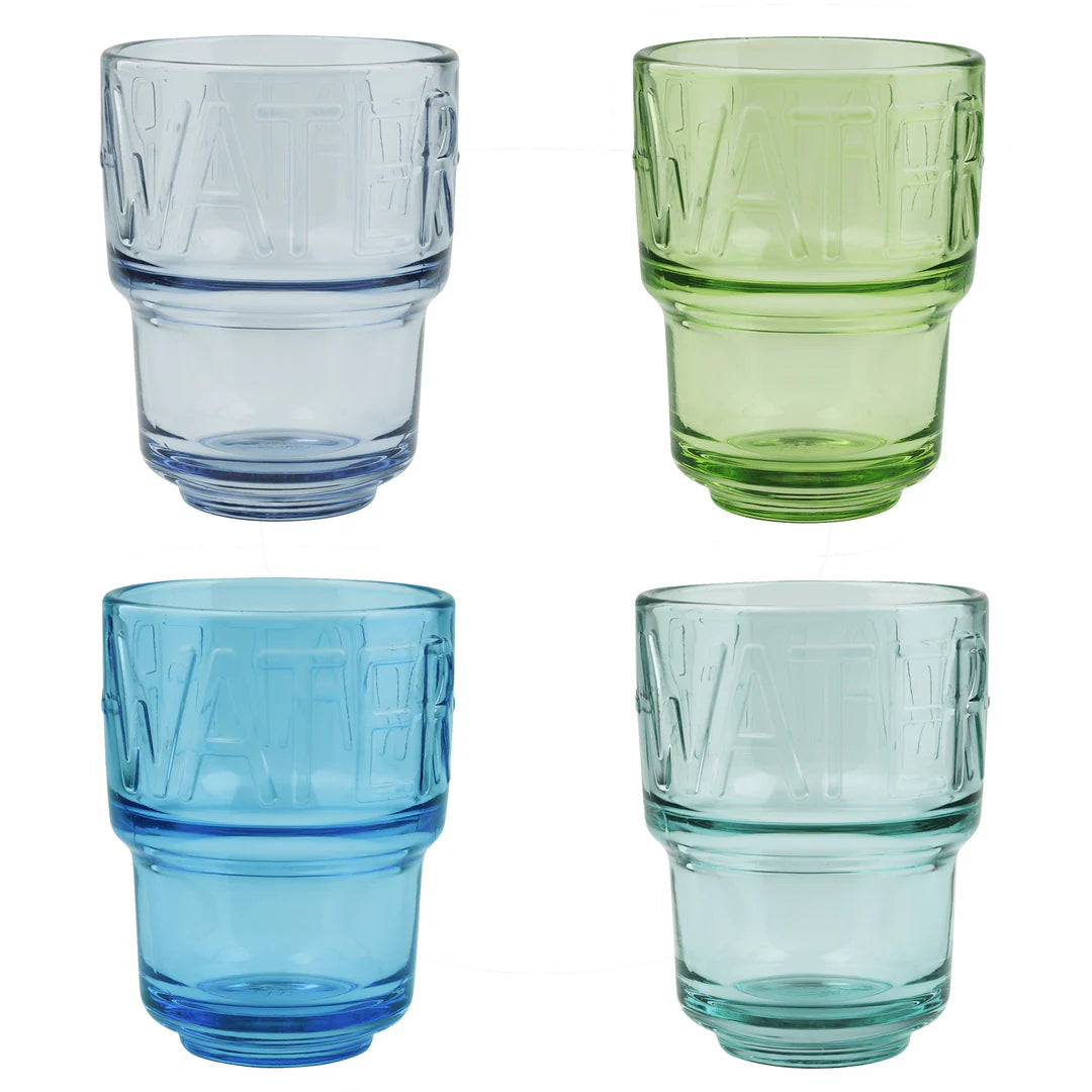 La Rochere Assorted Colors Water Tumblers – Set of 4