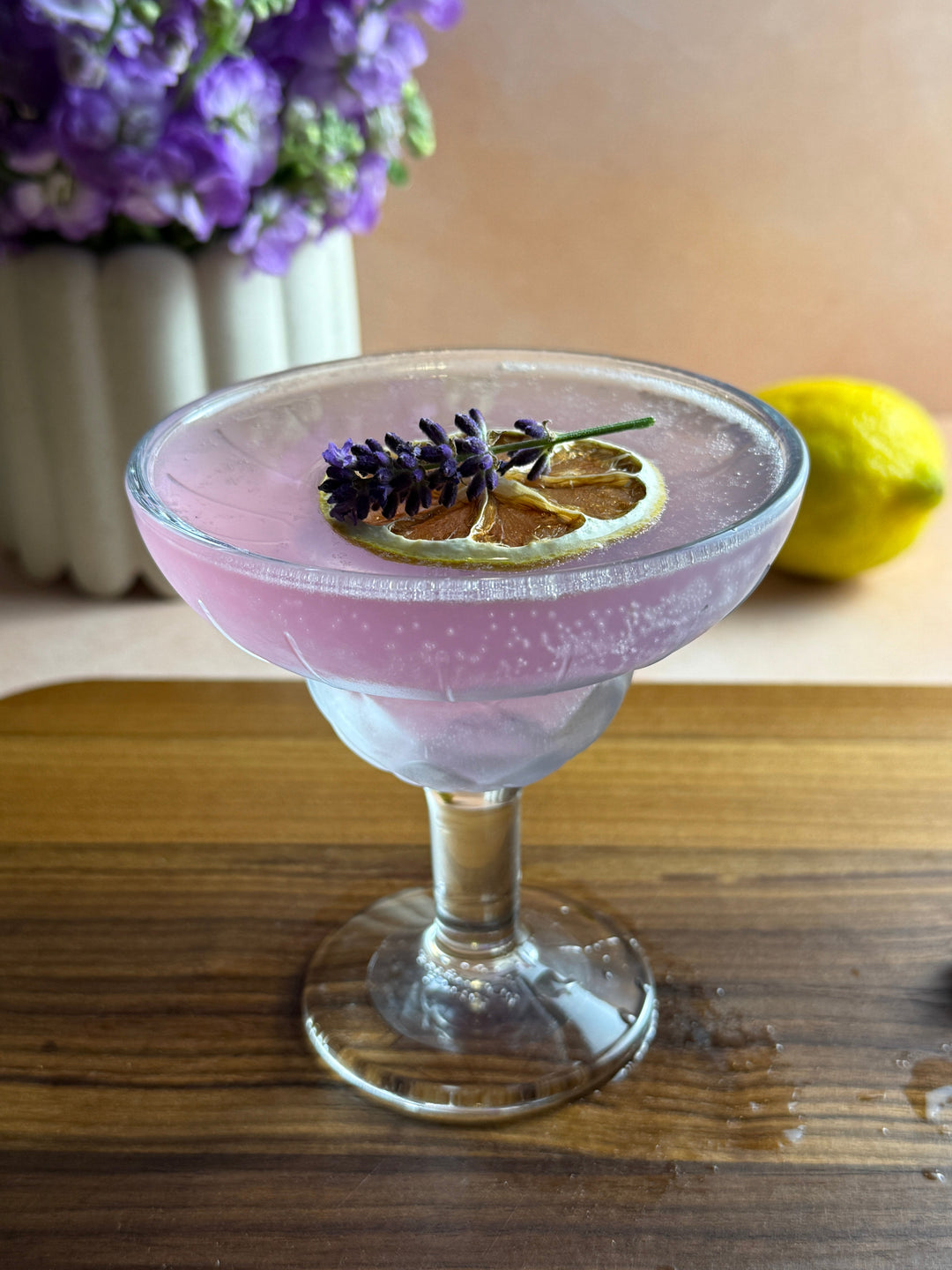 Summer Sips: Lavender French 75 in La Rochere Glasses