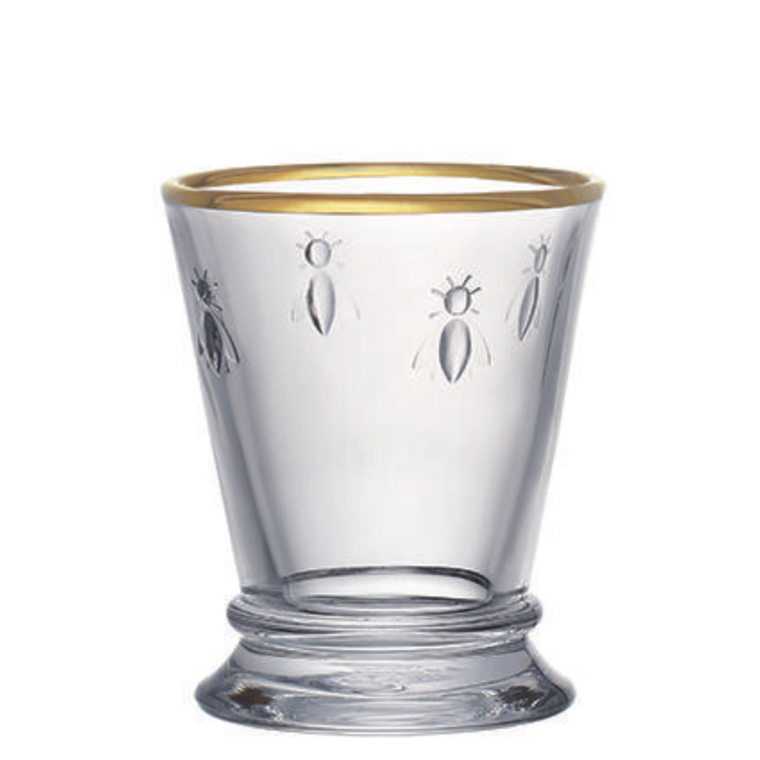 送料無料の商品 Limited Edition Gold Bee Tumblers Set-4 – La Rochere アイ