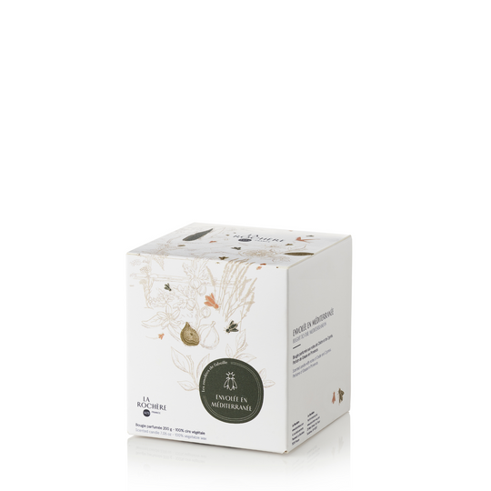 Envolée en Méditerranée Bee Candle | Cedar Scent | La Rochère – La Rochere