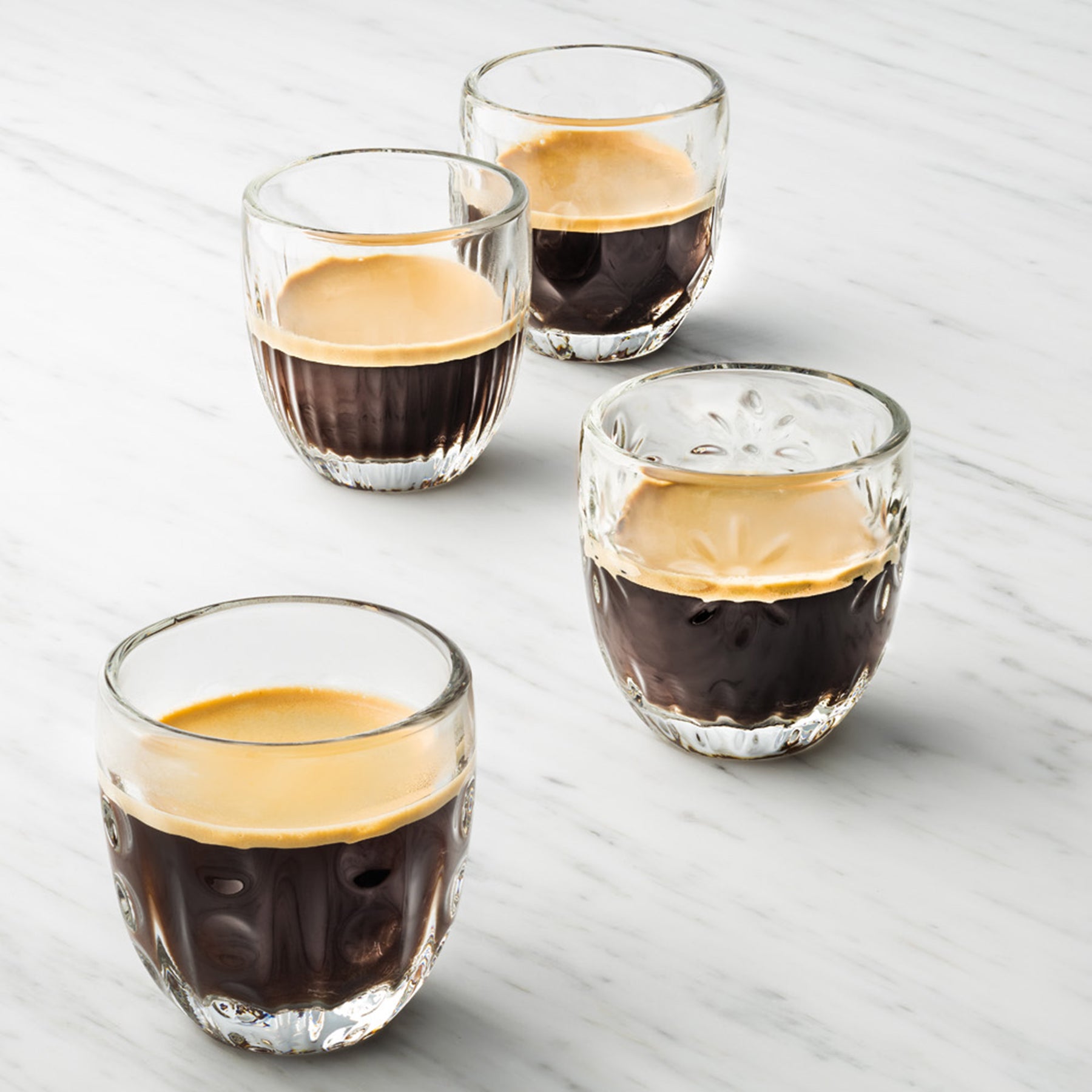 Troquet Assorted Espresso Cup Set -4 – La Rochere NA