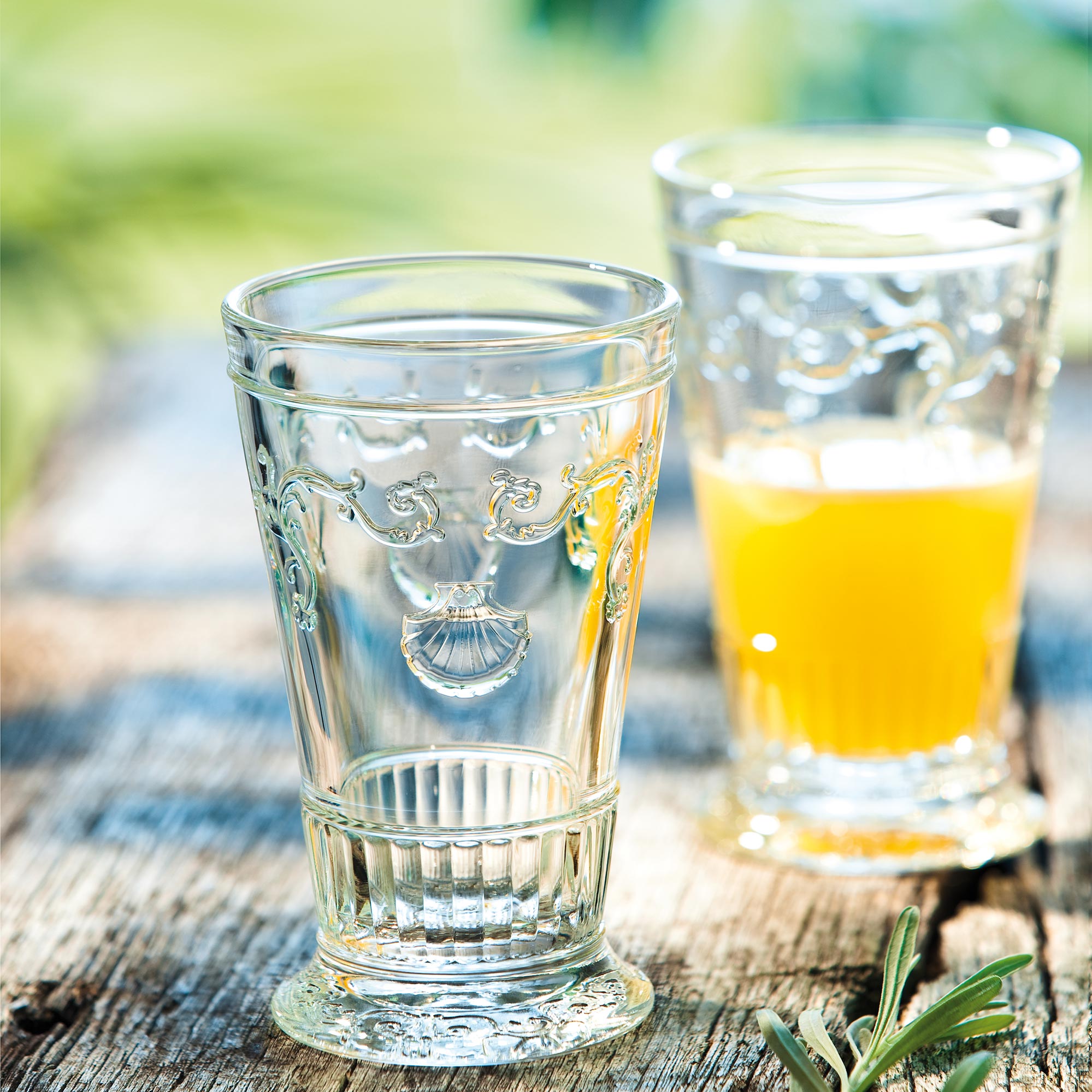 Versailles Ice Tea Glasses Set of 6 | French Regal Glassware – La